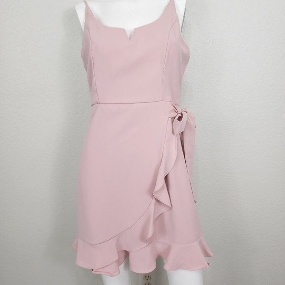 NWT She + Sky Pink Romance Ruffle Hem Size M - Picture 2 of 11